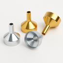 Funil metálico para óleo essencial (unidade) - Médio