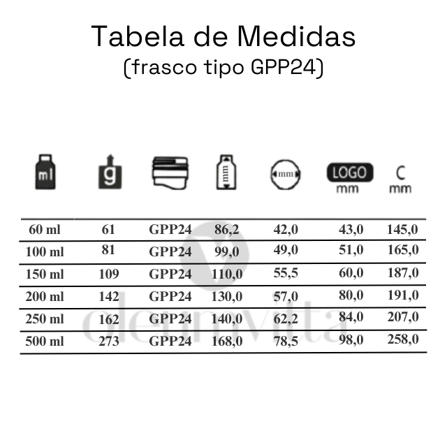Frasco em vidro ambar com válvula pump PREMIUM - 60 ml
