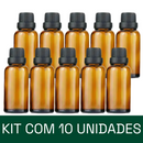 Frasco em vidro âmbar gotejador R18 - 30 ml (unidade ou kit)