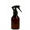 Frasco em PET âmbar com válvula Spray mini gatilho R24 - 100 ml (kit ou unidade)