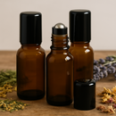 Frasco de vidro âmbar 30 ml - rollon PREMIUM (unidade ou kit)