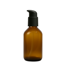 Frasco em vidro ambar com válvula pump PREMIUM R24 - 100 ml