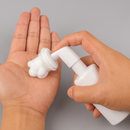 Frasco PET com válvula espumadora e escova de silicone - 150 ml