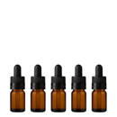 Frasco âmbar com conta-gotas CRC - 5 ml (unitário ou kit)