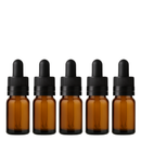 Frasco âmbar com conta-gotas CRC - 10 ml (unitário ou kit)