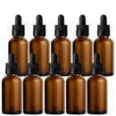 Frasco âmbar com conta-gotas CRC - 30 ml (unitário ou kit)