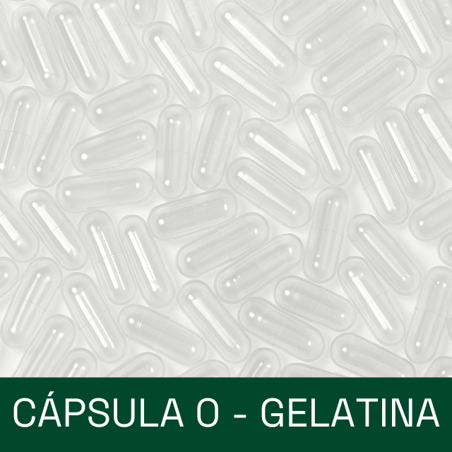 cápsula de gelatina
