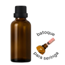 Frasco em vidro âmbar DOSADOR R18 para Seringa - 50 ml (unidade ou kit)