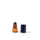 frasco mini rollon ambar de 1 ml 