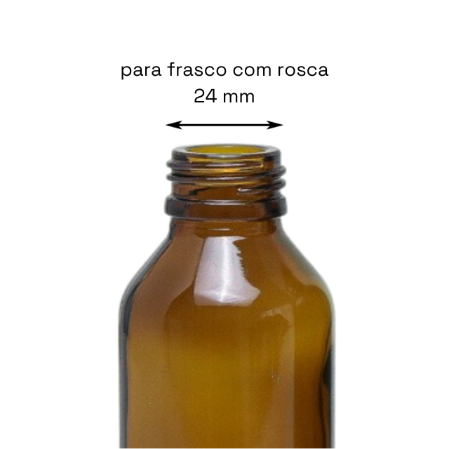 Válvula mini-gatilho spray R24 preta