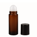 rollon de vidro 50 ml âmbar para desodorante big rollon 
