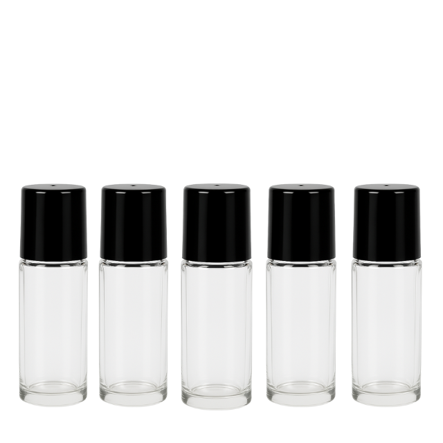 rollon de 50 ml transparente para desodorante big rollon com 5 unidades