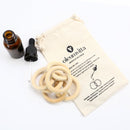 Argolas de madeira difusoras - (7 argolas)