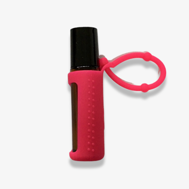 Capa de silicone protetora para frasco roll on 10 ml