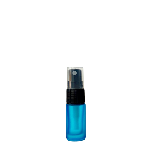 Frasco vidro colorido de 5 ml com spray (unidade ou kit)