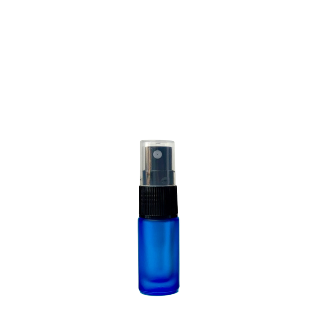 Frasco vidro colorido de 5 ml com spray (unidade ou kit)