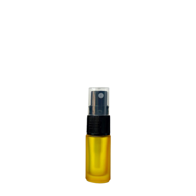 Frasco vidro colorido de 5 ml com spray (unidade ou kit)
