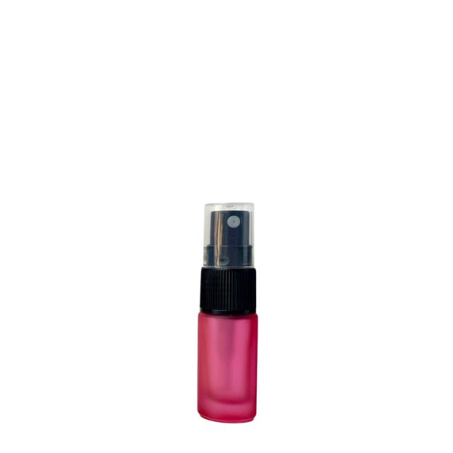 Frasco vidro colorido de 5 ml com spray (unidade ou kit)