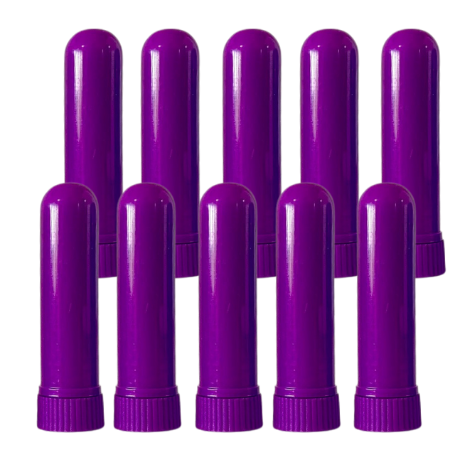 Inalador nasal para óleo essencial (unidade ou kit)