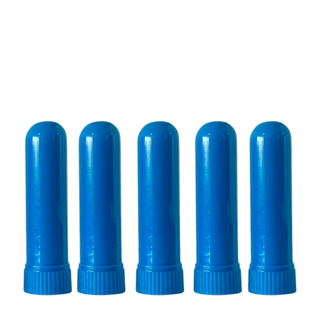 Inalador nasal para óleo essencial (unidade ou kit)