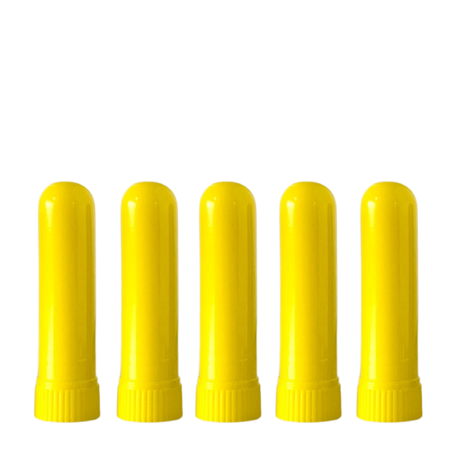 Inalador nasal para óleo essencial (unidade ou kit)
