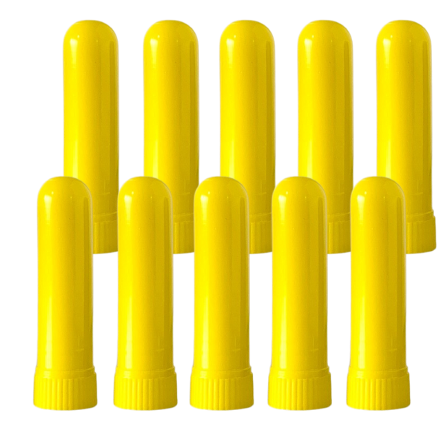 Inalador nasal para óleo essencial (unidade ou kit)