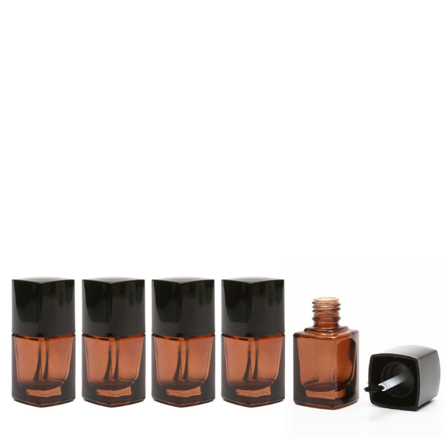 Frasco luxo para esmalte 10 mls - Unhas e cutículas (kit ou unidade)