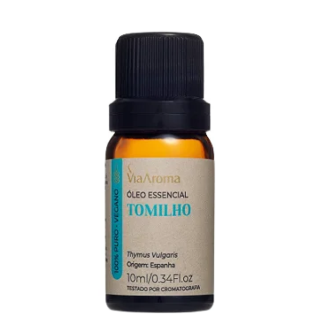 Óleo Essencial de Tomilho 10 ml - 100% puro