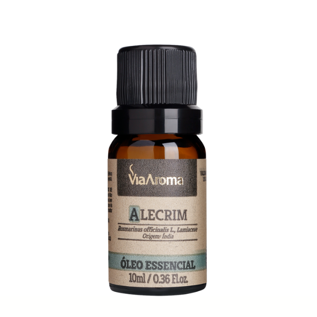 Óleo Essencial de Alecrim 10 ml - 100% puro