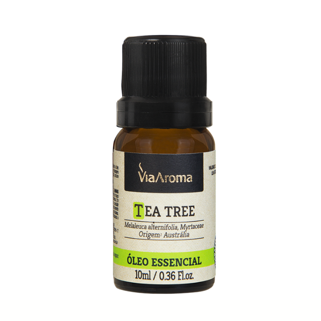 Óleo Essencial de Melaleuca (Tea Tree) 10 ml - 100% puro