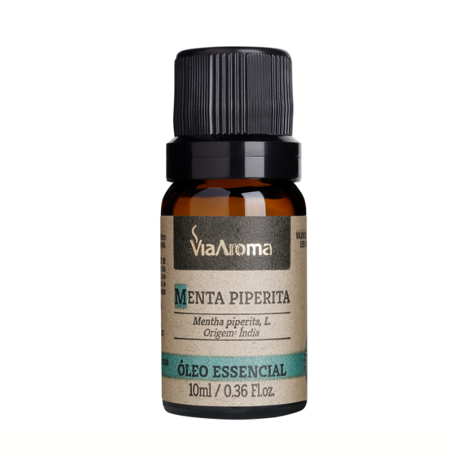 Óleo Essencial de Menta Piperita 10 ml - 100% puro