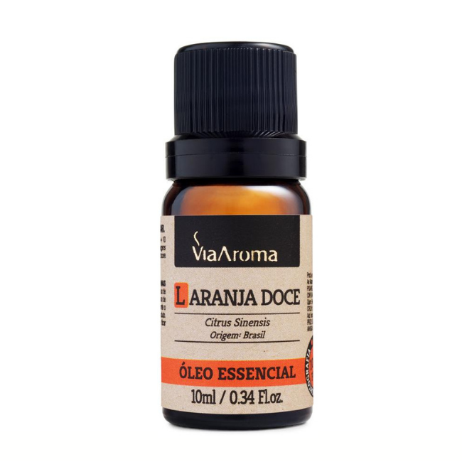 Óleo Essencial de Laranja Doce 10 ml - 100% puro