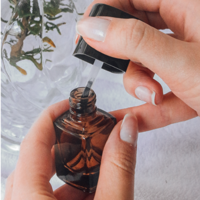 Frasco luxo para esmalte 10 mls - Unhas e cutículas (kit ou unidade)