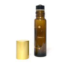 Kit - 12 Frascos vidro ambar 10 ml e roll-on premium - todos os SIGNOS