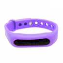 Pulseira de Silicone com pedra vulcânica - Difusor pessoal