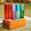 Porta óleos em madeira - Margarida